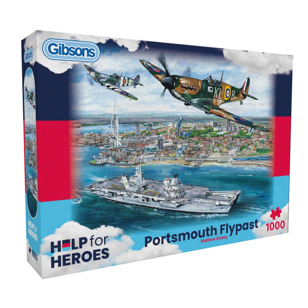 G7137 Portsmouth Flypast 3D Box