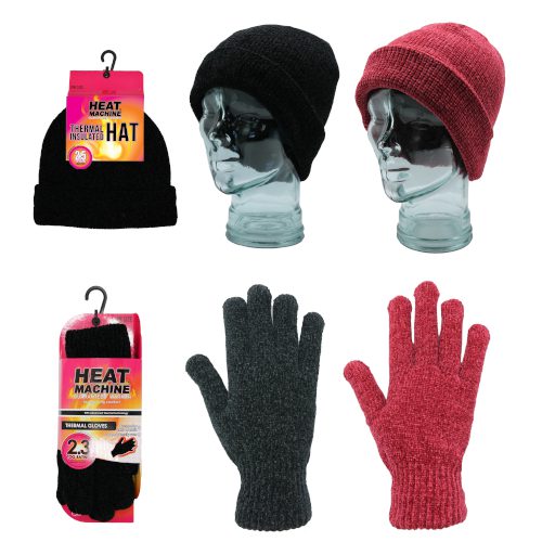 Thermal Chenile Hat and Gloves